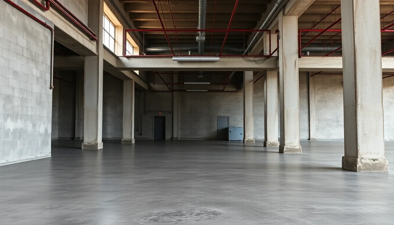 Sauberer Rohbauzustand