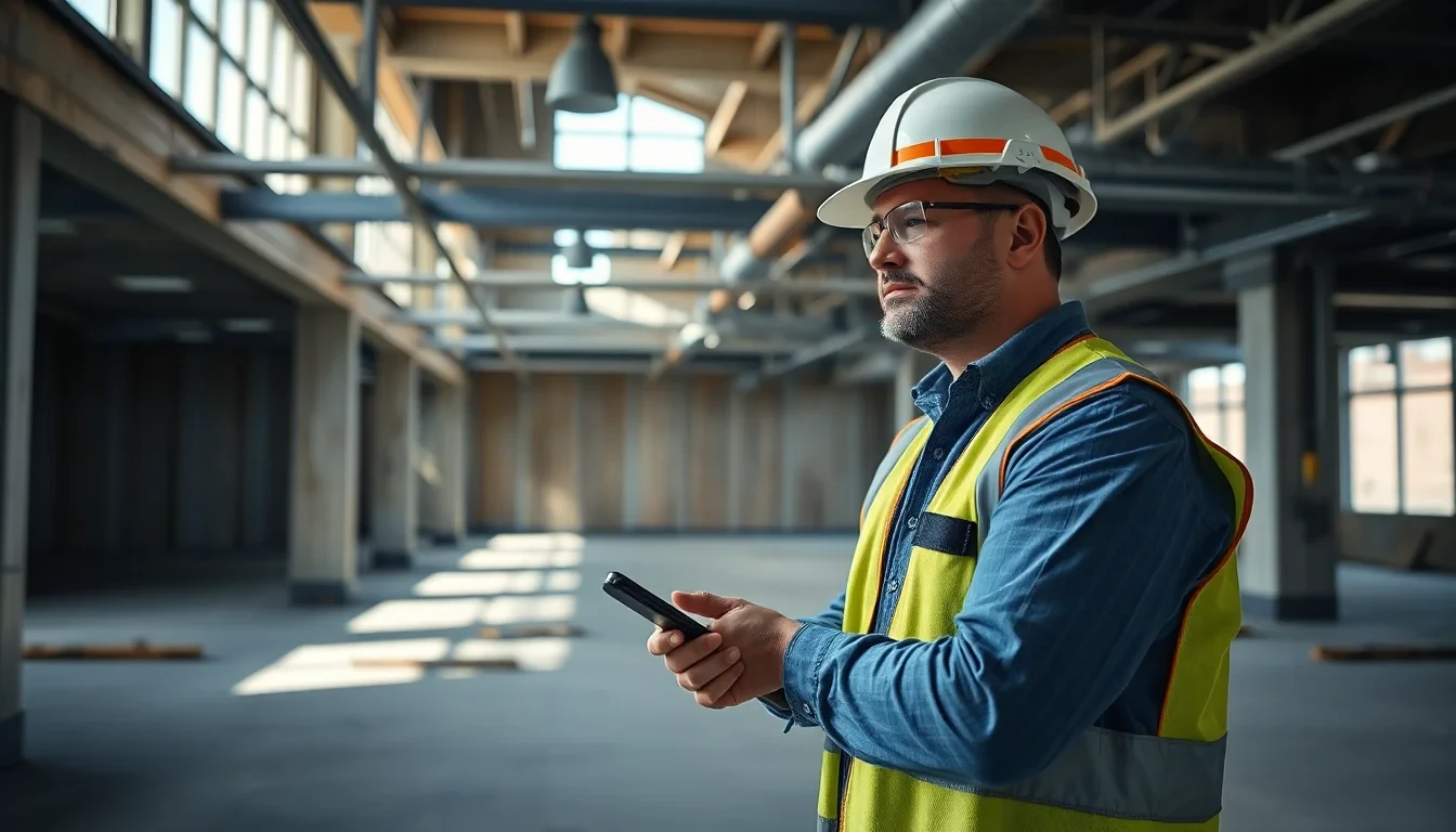 Professionelles Abbruchunternehmen bei der Arbeit in der Schweiz