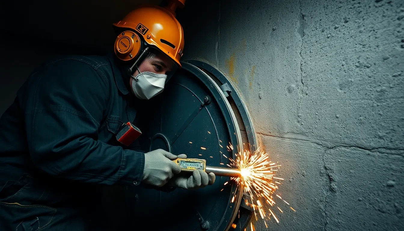 Technische Demontage im Luftschutzraum