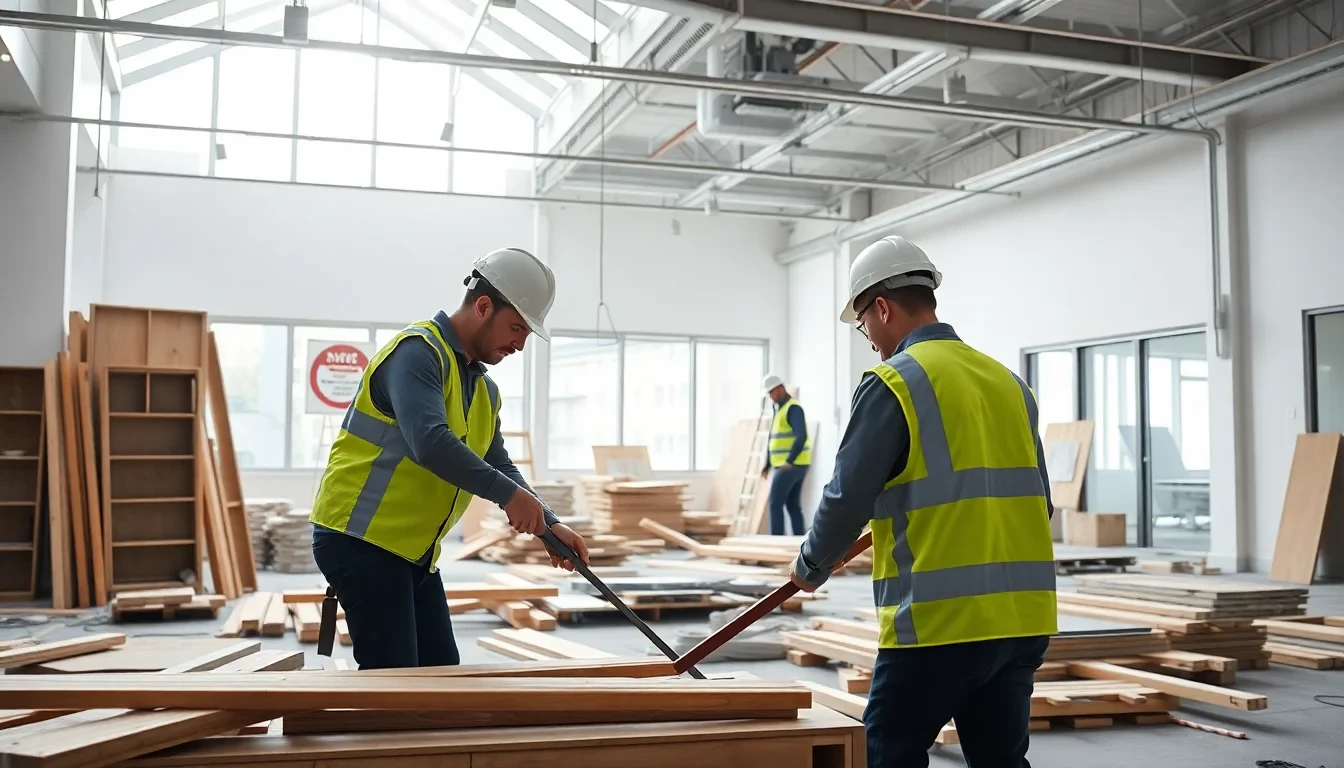 Professioneller Innenabbruch in der Schweiz für Gewerbeflächen
