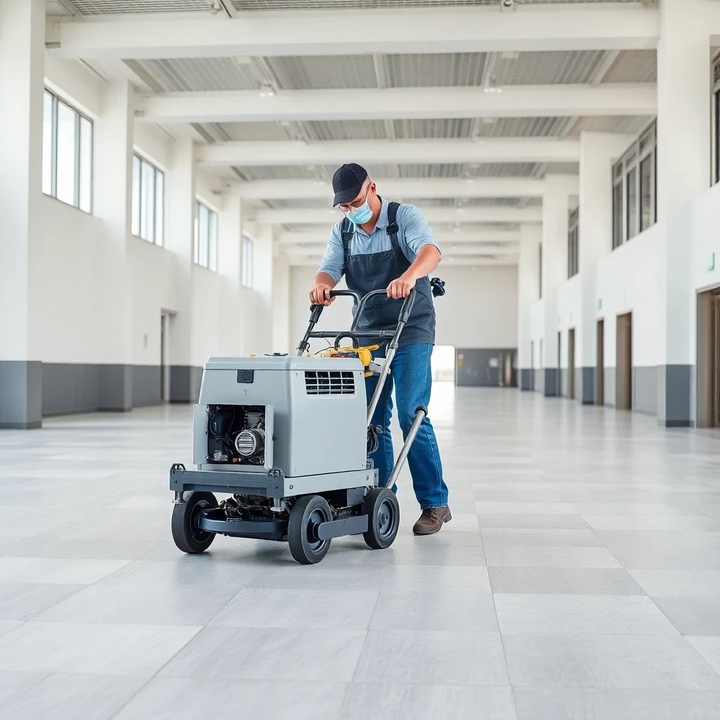 Professionelles Plattenboden entfernen in einer Schweizer Gewerbeliegenschaft