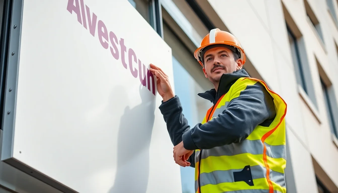 Rückbau Reklametafel durch Experten von Best-Rückbau