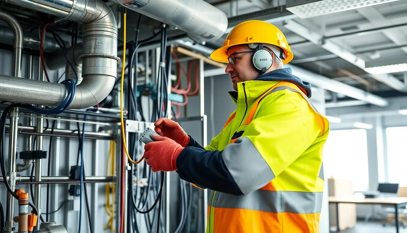 Professioneller Rückbau technischer Installationen in einer Gewerbehalle
