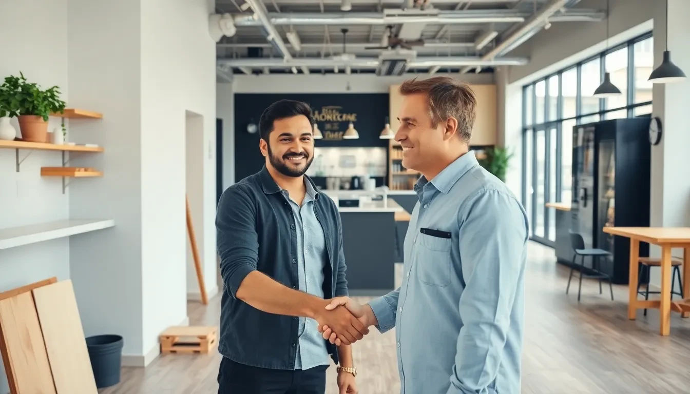 Reibungslose Übergabe nach Café-Rückbau
