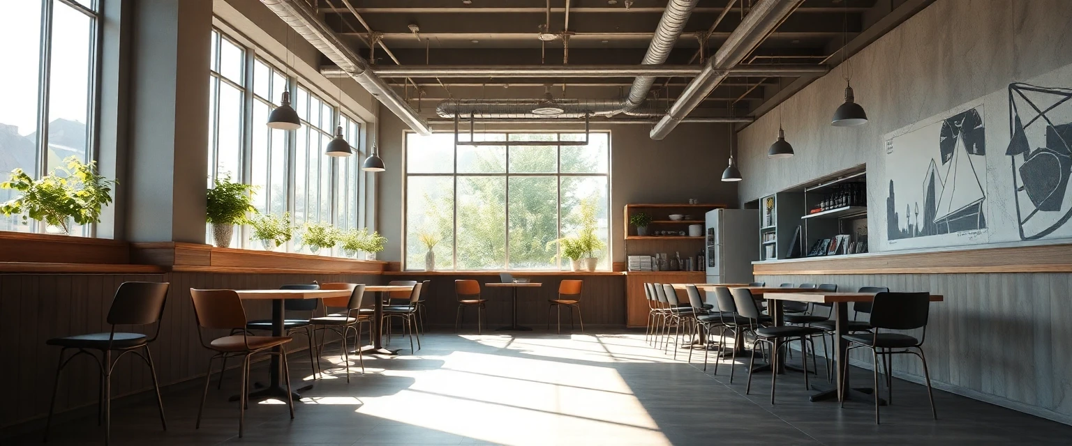 Professioneller Abbau eines Cafés in der Schweiz