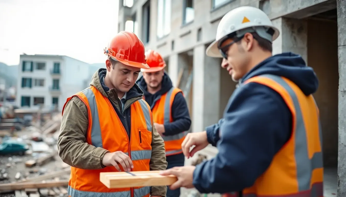 Best-Rückbau Team bei der Arbeit