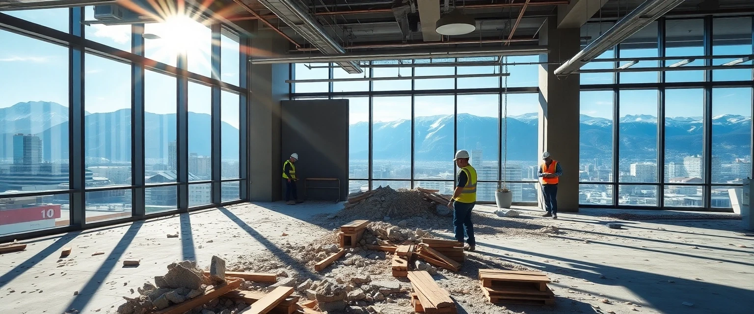 Professioneller Abbau von Gewerbeflächen in der Schweiz