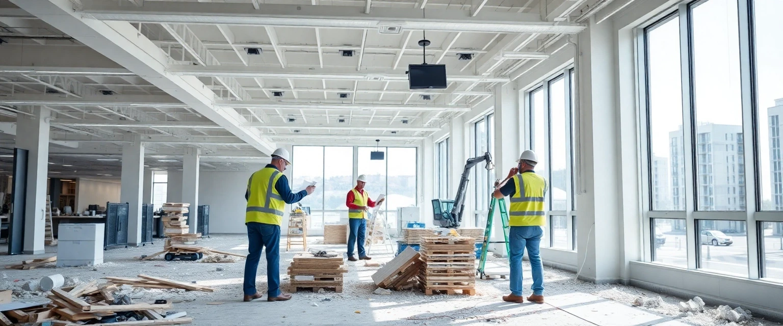 Effizienter Abbau eines Gewerberaums in der Schweiz