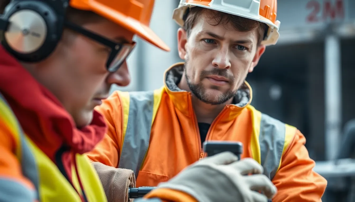 Mitarbeiter von Best-Rückbau bei präziser Demontage