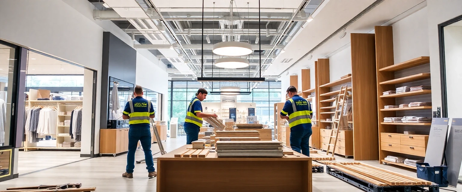 Professioneller Abbau von Ladeneinbauten in der Schweiz