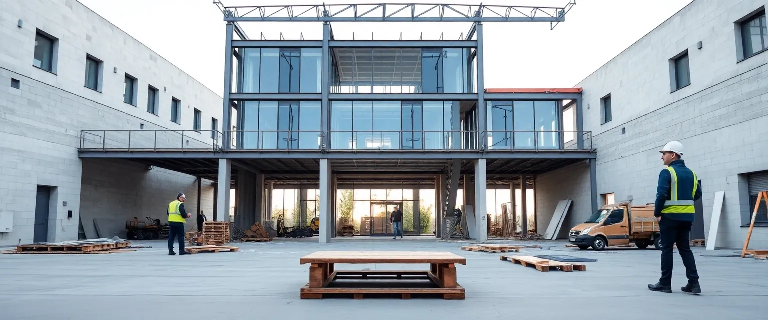 Effizienter Rückbau einer Gewerbefläche in der Schweiz