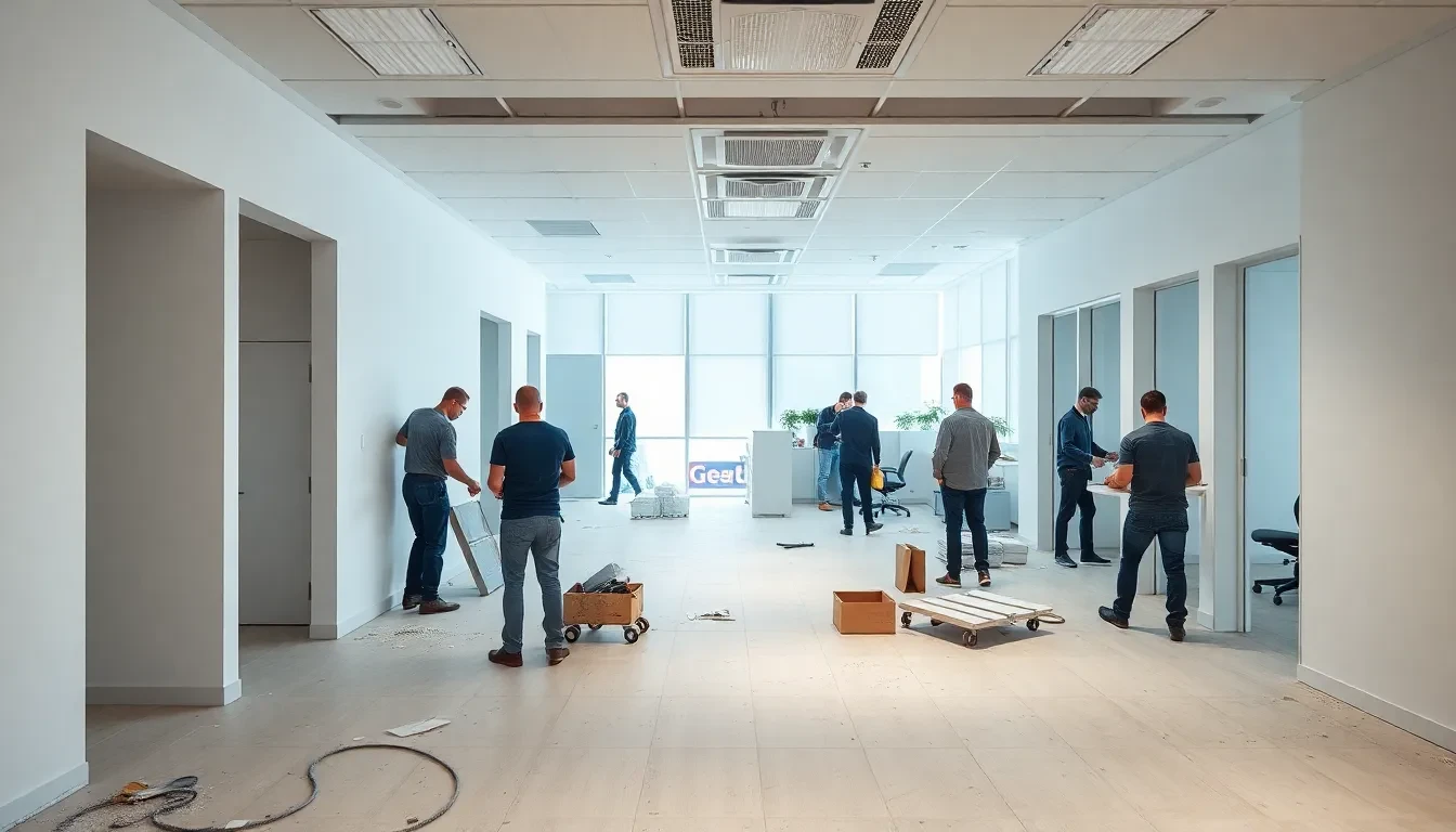 Ladenrückbau und Shop-Demontage