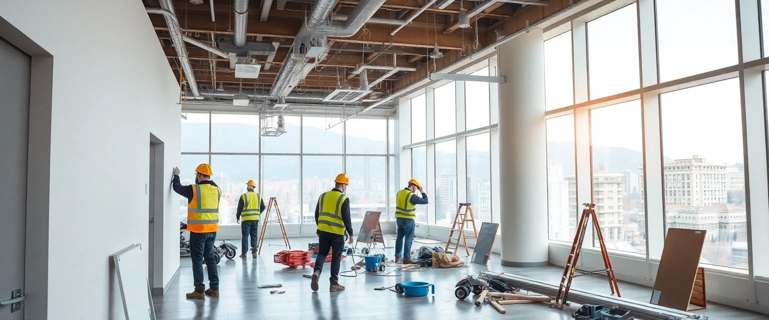 Professioneller Rückbau einer Gewerbefläche in der Schweiz