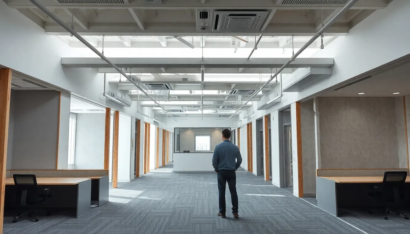 Gewerberückbau und Büroentkernung