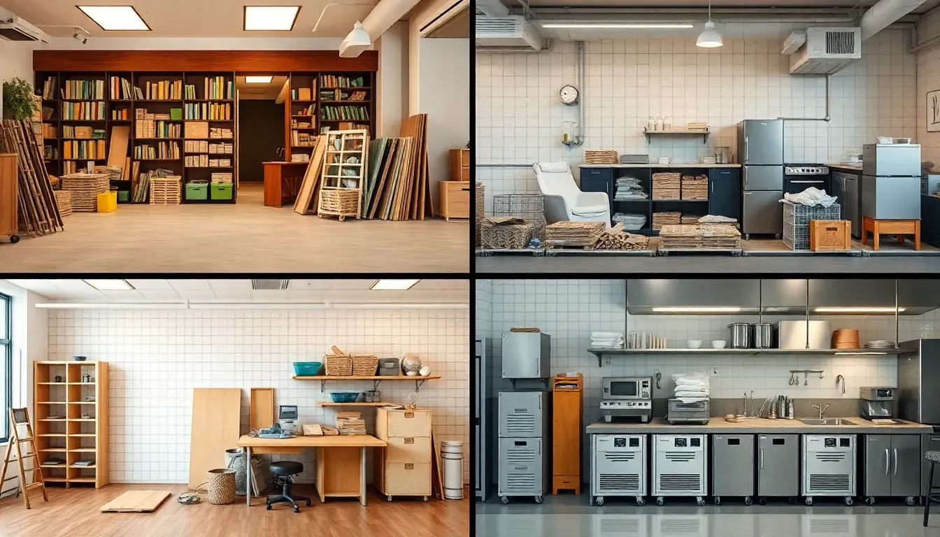 Professionelle Rückbauarbeiten in verschiedenen Gewerbebereichen