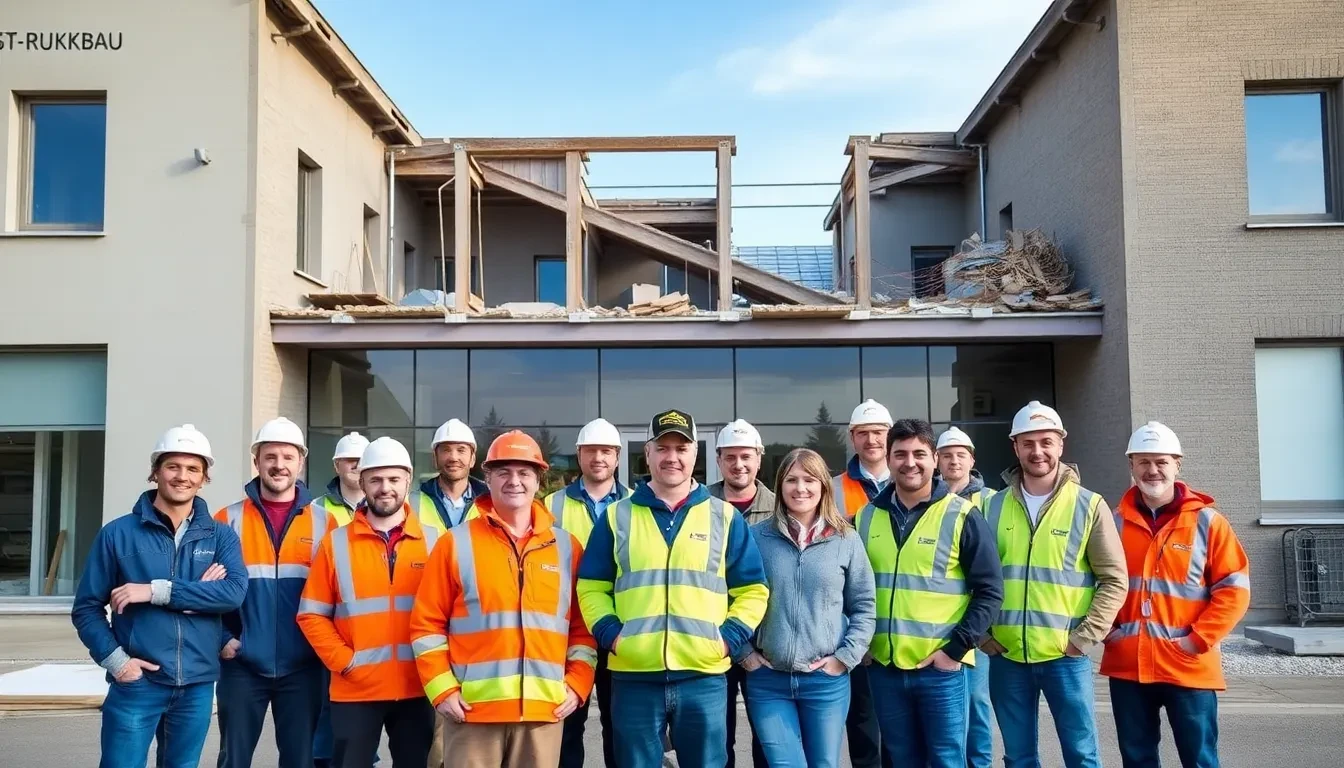 Das Management-Team von Best-Rückbau