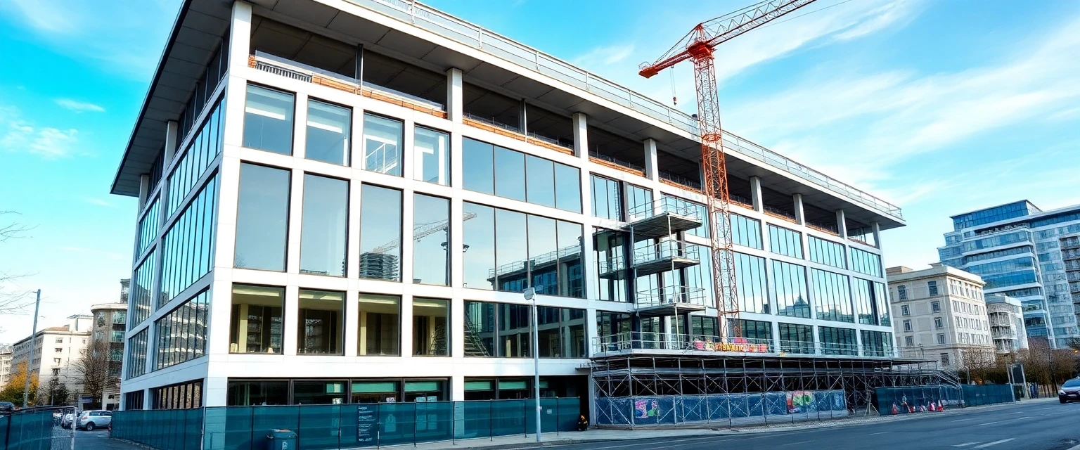 Professioneller Abbruch eines Gewerbegebäudes in Basel