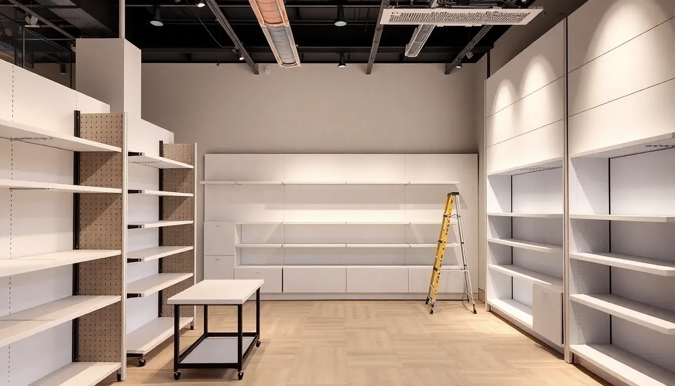 Ladenrückbau und Shop-Demontage