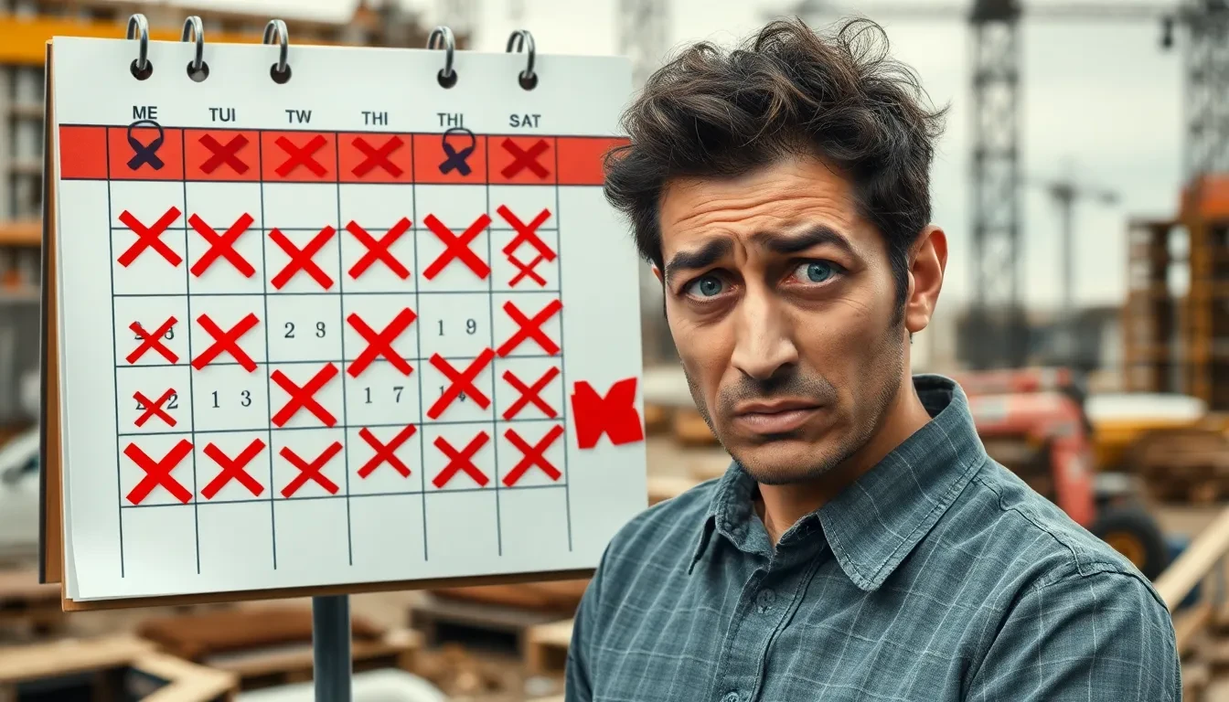 Projektverzögerungen und Termindruck