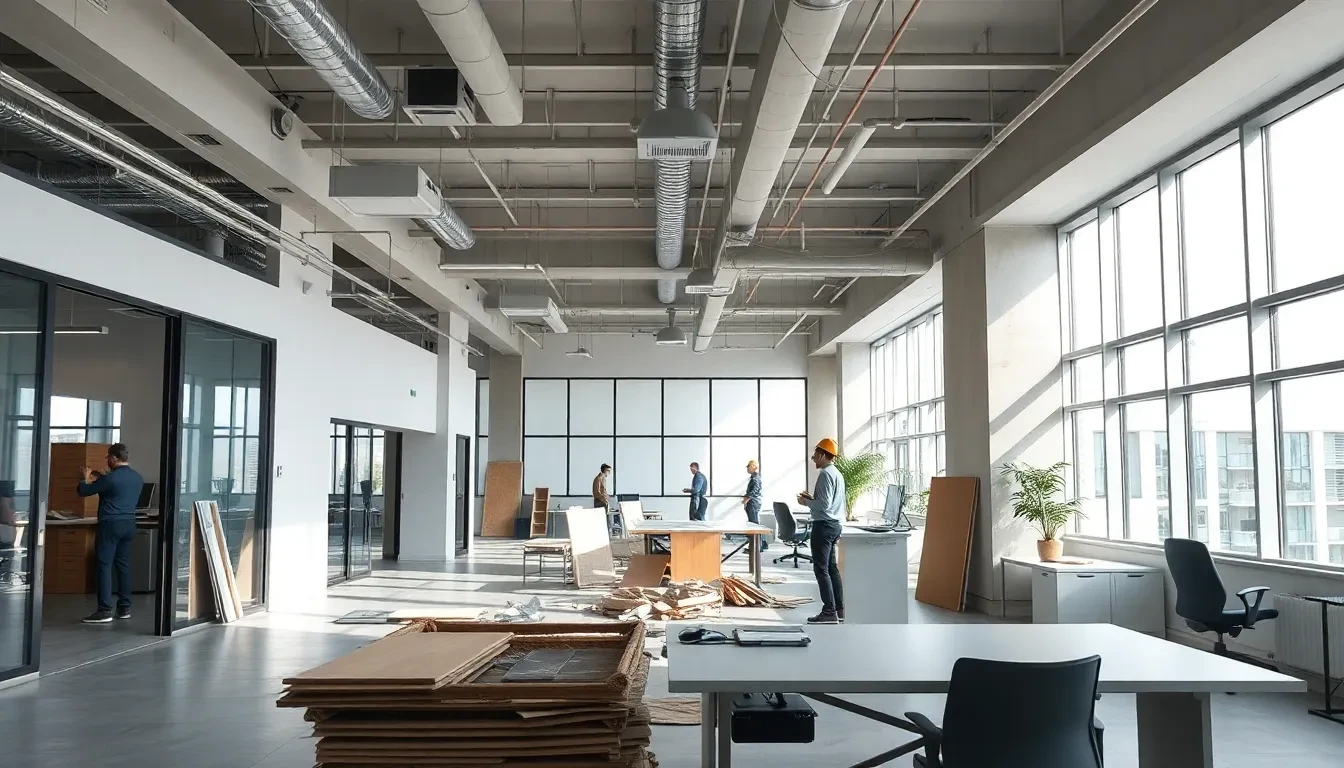 Gewerberückbau und Büroentkernung