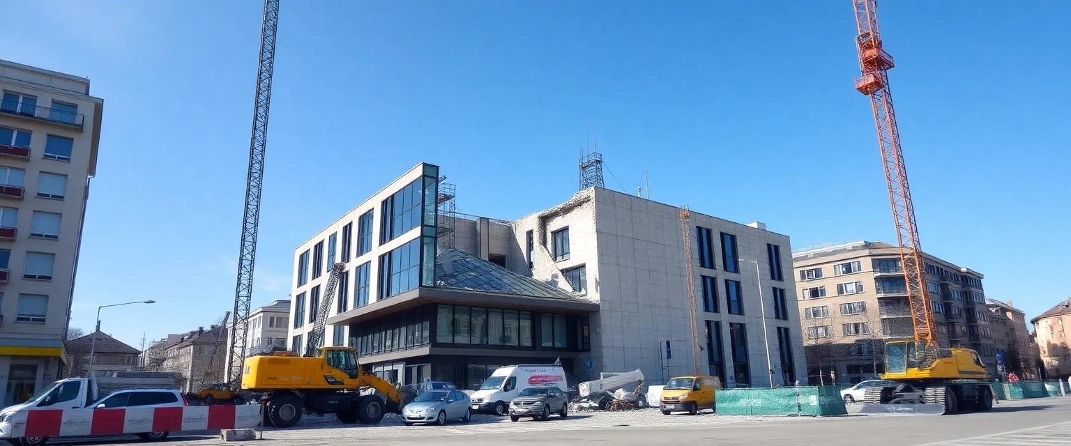 Professioneller Rückbau eines Gewerbegebäudes in der Schweiz