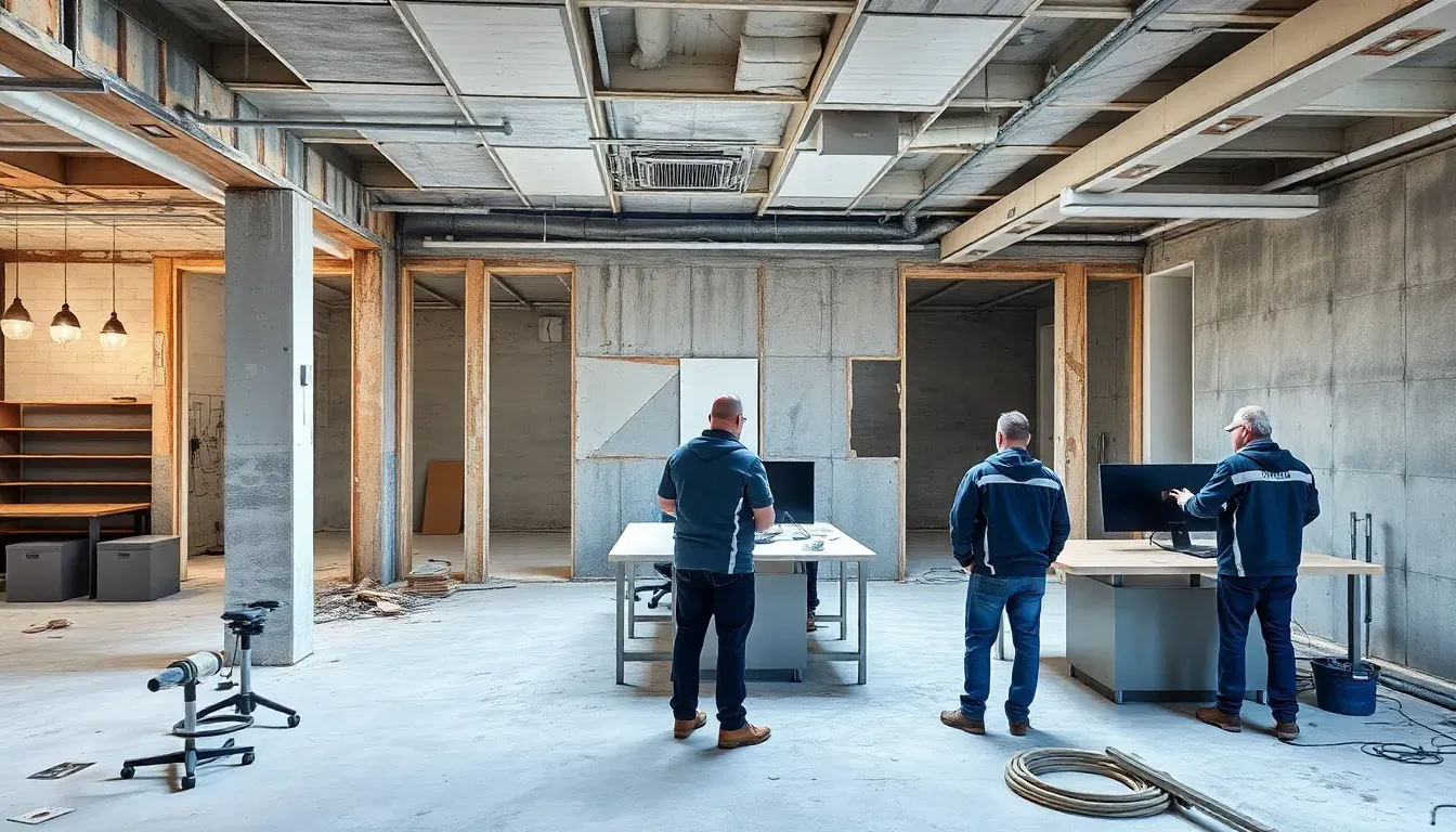 Gewerberückbau und Büroentkernung