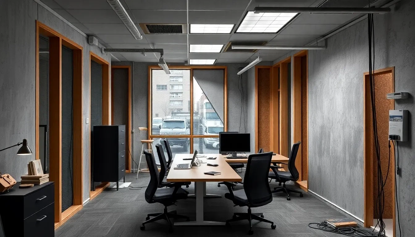 Gewerberückbau und Büroentkernung