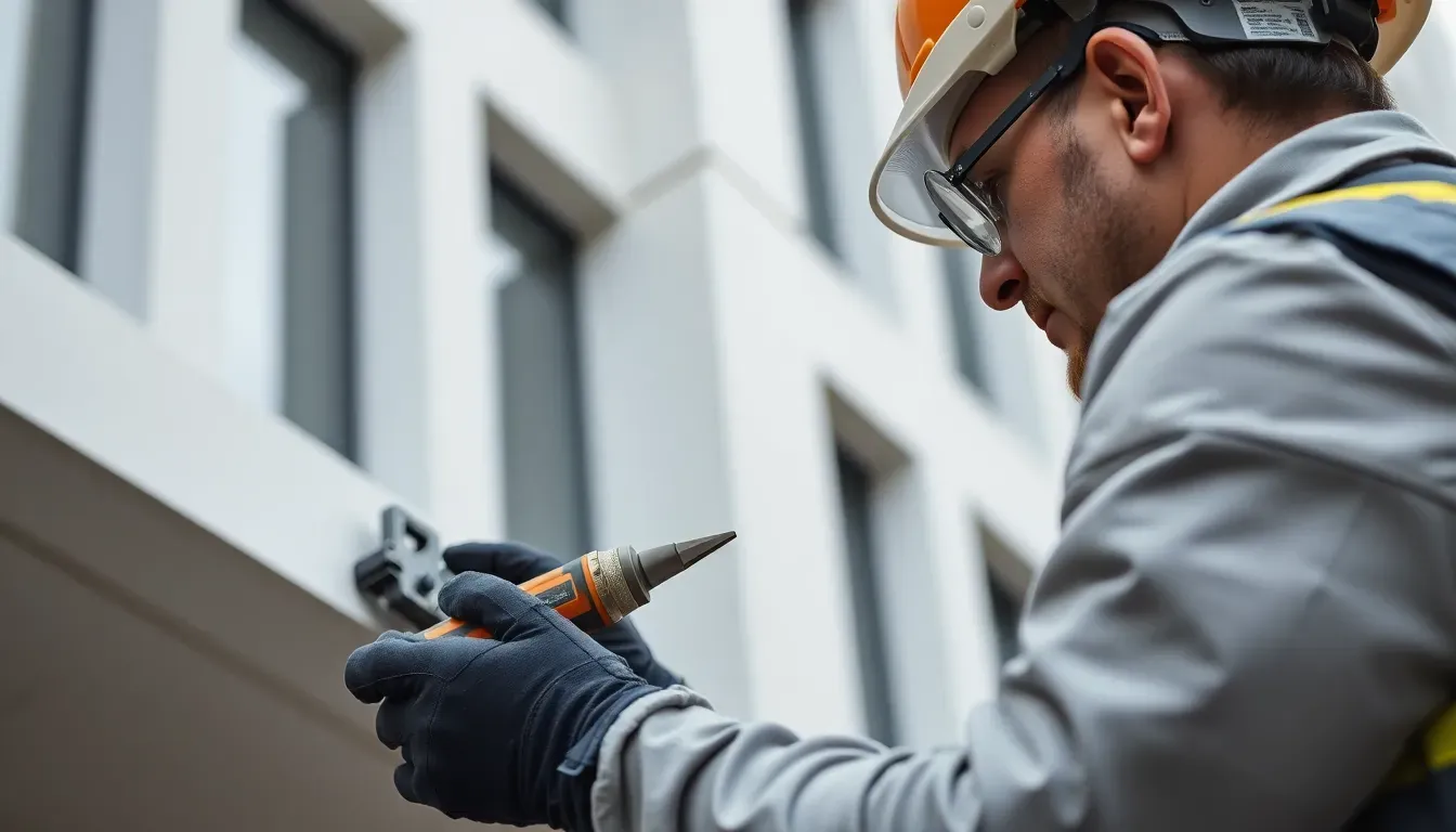 Professioneller Rückbau einer Fassade mit Fokus auf Präzision und Sicherheit