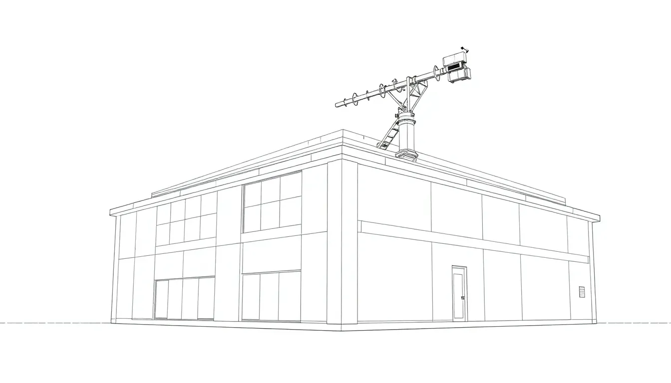 Detaillierte Planung der Funkantennen-Demontage