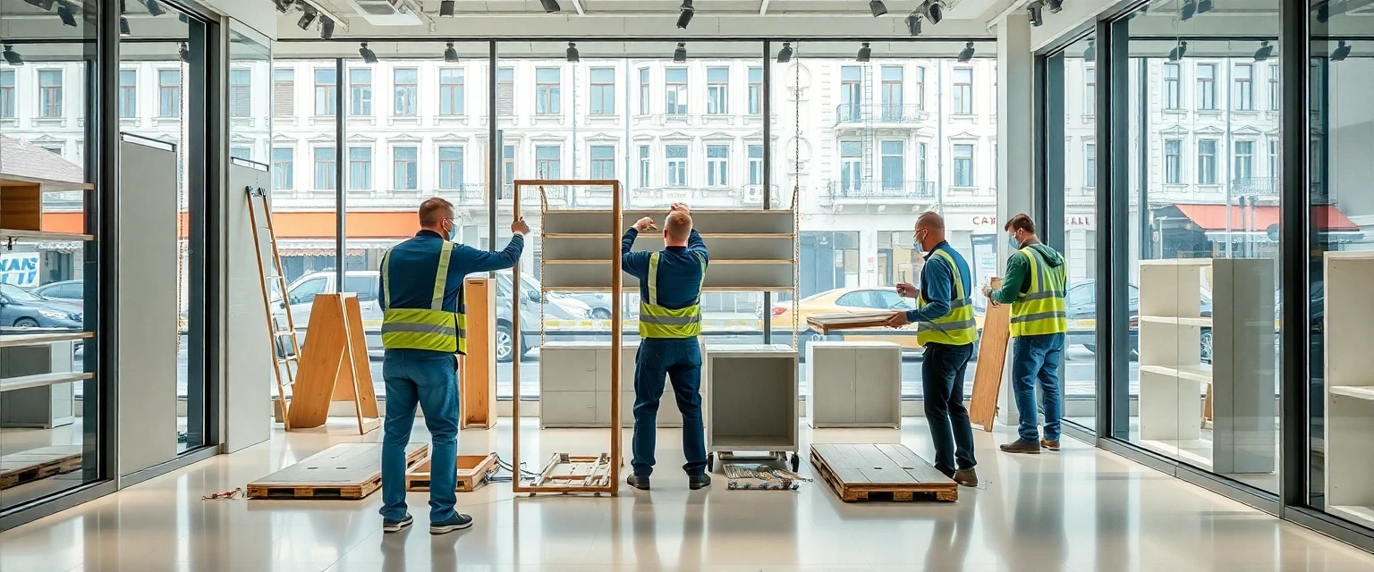 Effiziente Demontage von Ladeneinbauten in der Schweiz