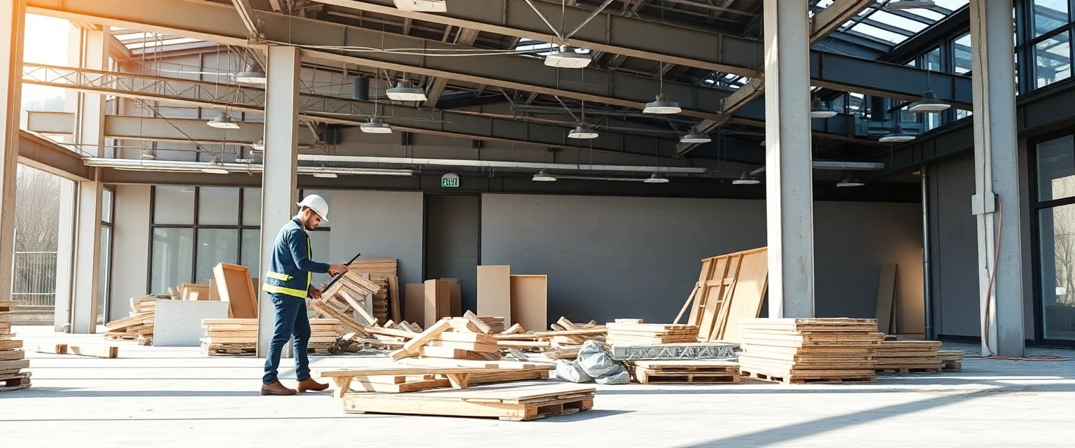 Demontage Praxis für Gewerbeflächen in der Schweiz