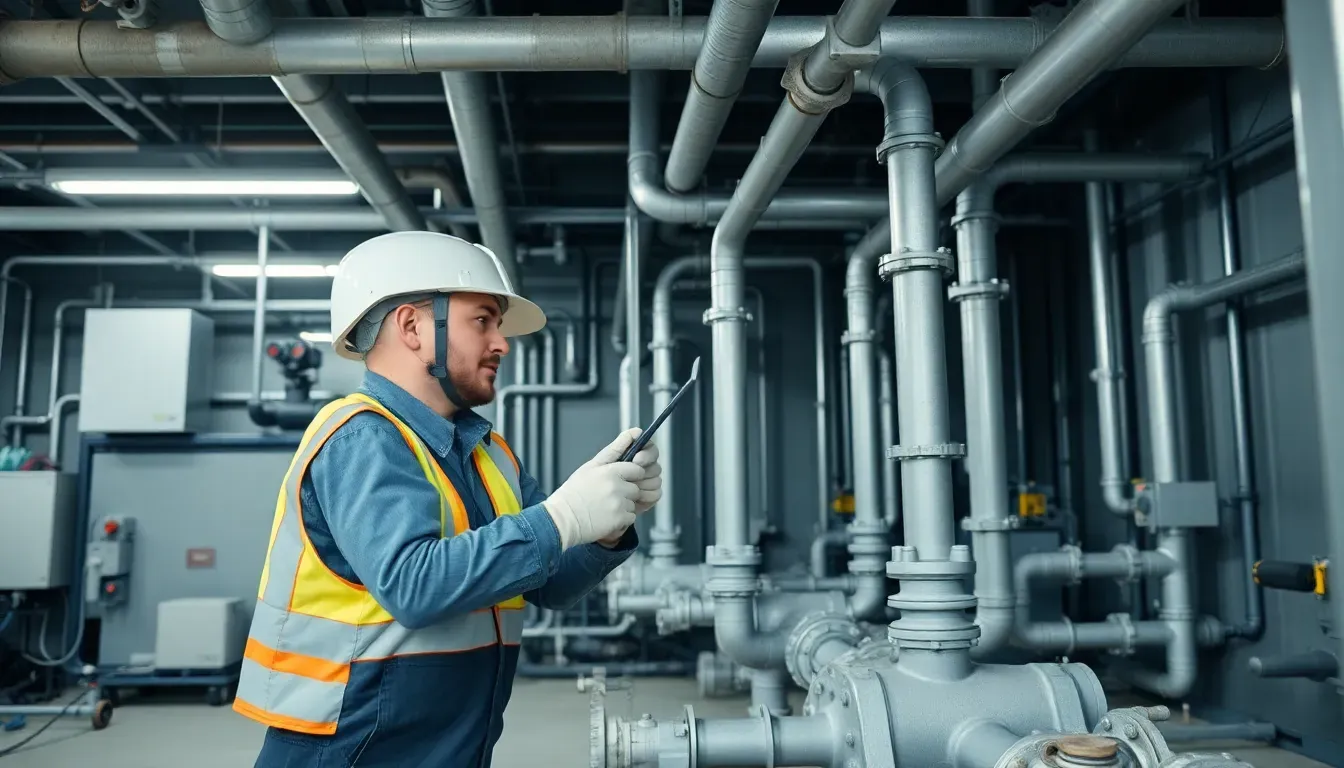 Demontage von industriellen Wasserleitungen und Anlagen