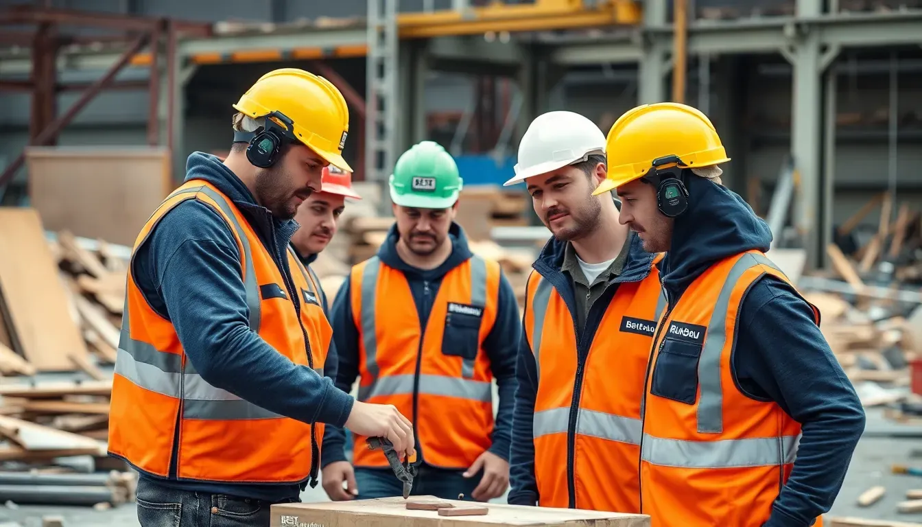 Best-Rückbau Team bei der Arbeit