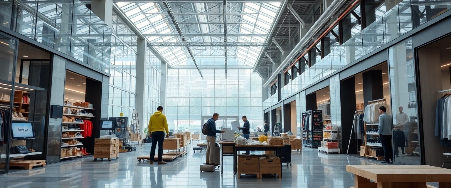 Professionelle Demontage einer Verkaufsfläche in der Schweiz