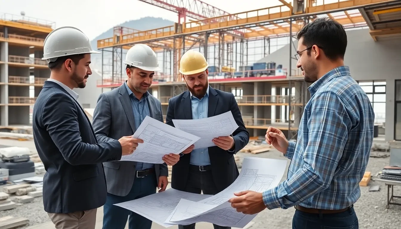 Planung der Demontage von Vorbauten