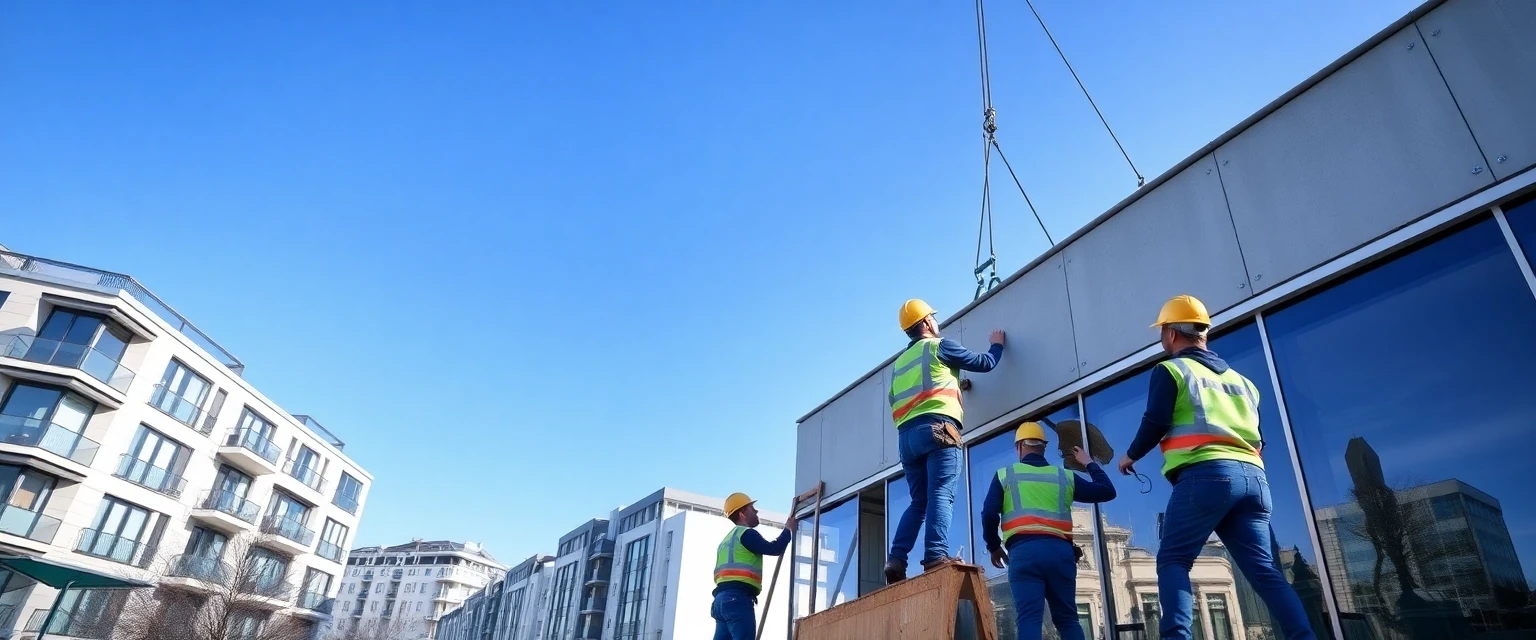 Professionelle Demontage von Vorbauten in der Schweiz