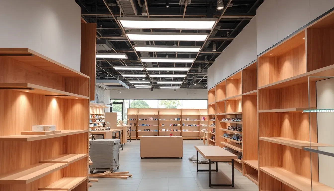 Ladenrückbau und Shop-Demontage