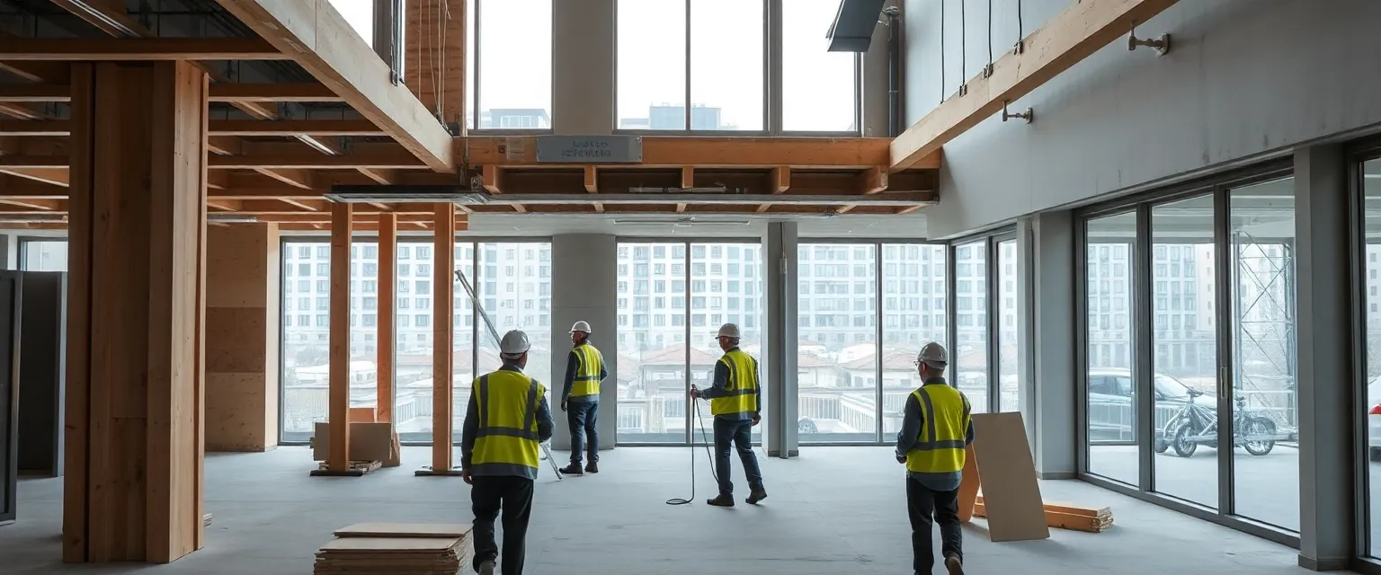 Professionelle Entkernung eines Gewerbegebäudes in der Schweiz