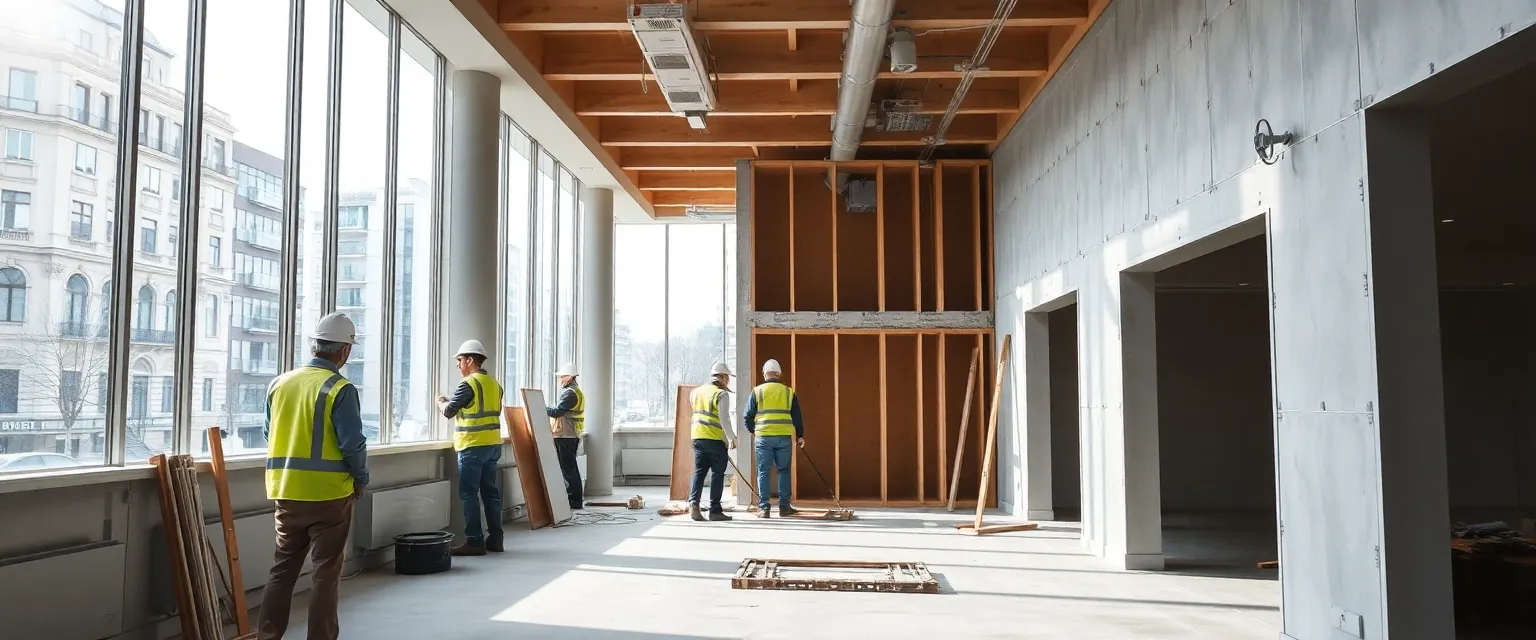 Professionelle Entkernung eines Gewerbegebäudes in der Schweiz