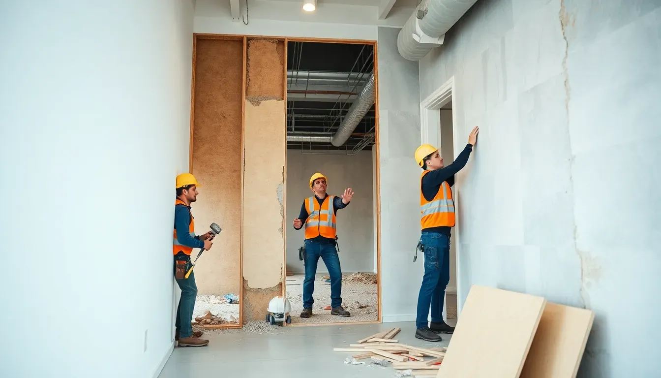 Best-Rückbau Team bei der Arbeit