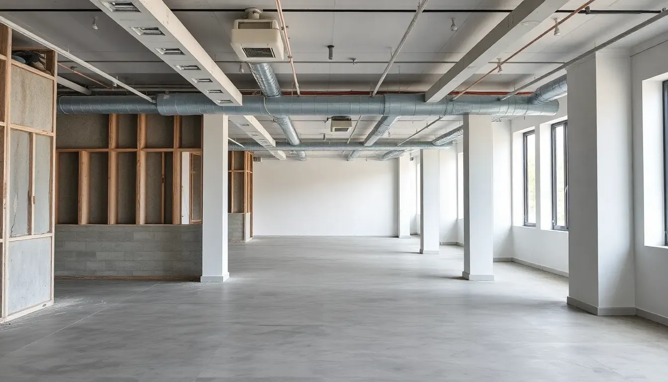 Gewerberückbau und Büroentkernung