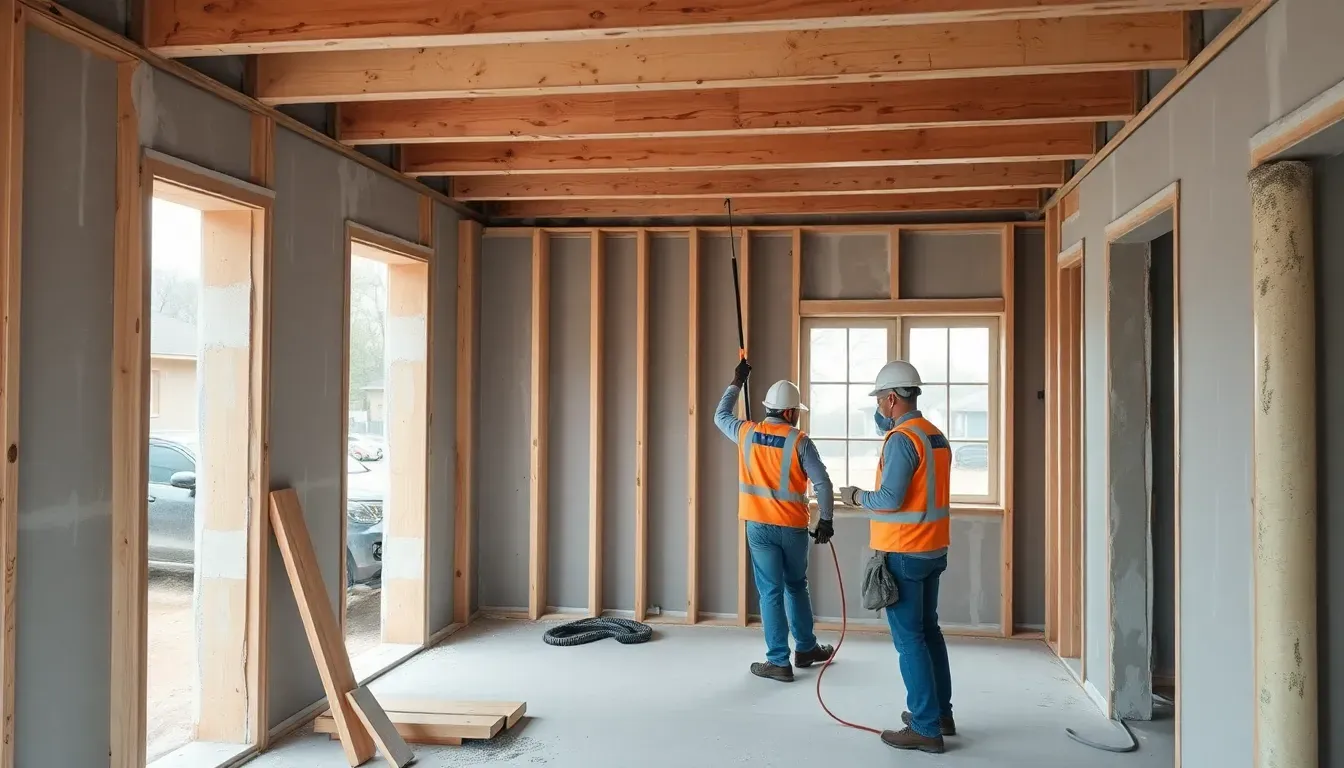 Durchführung der Entkernung und Demontage