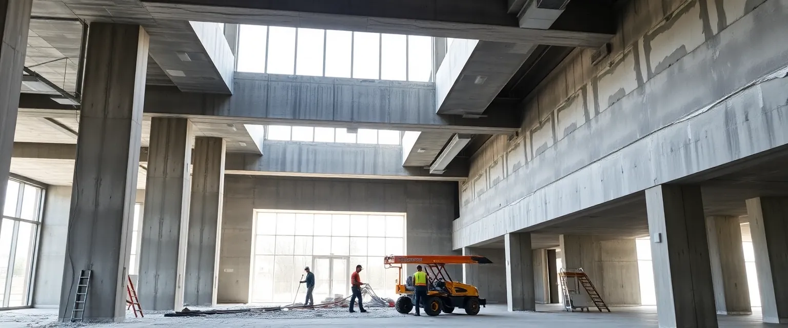 Professionelle Entkernung einer Gewerbeliegenschaft in der Schweiz