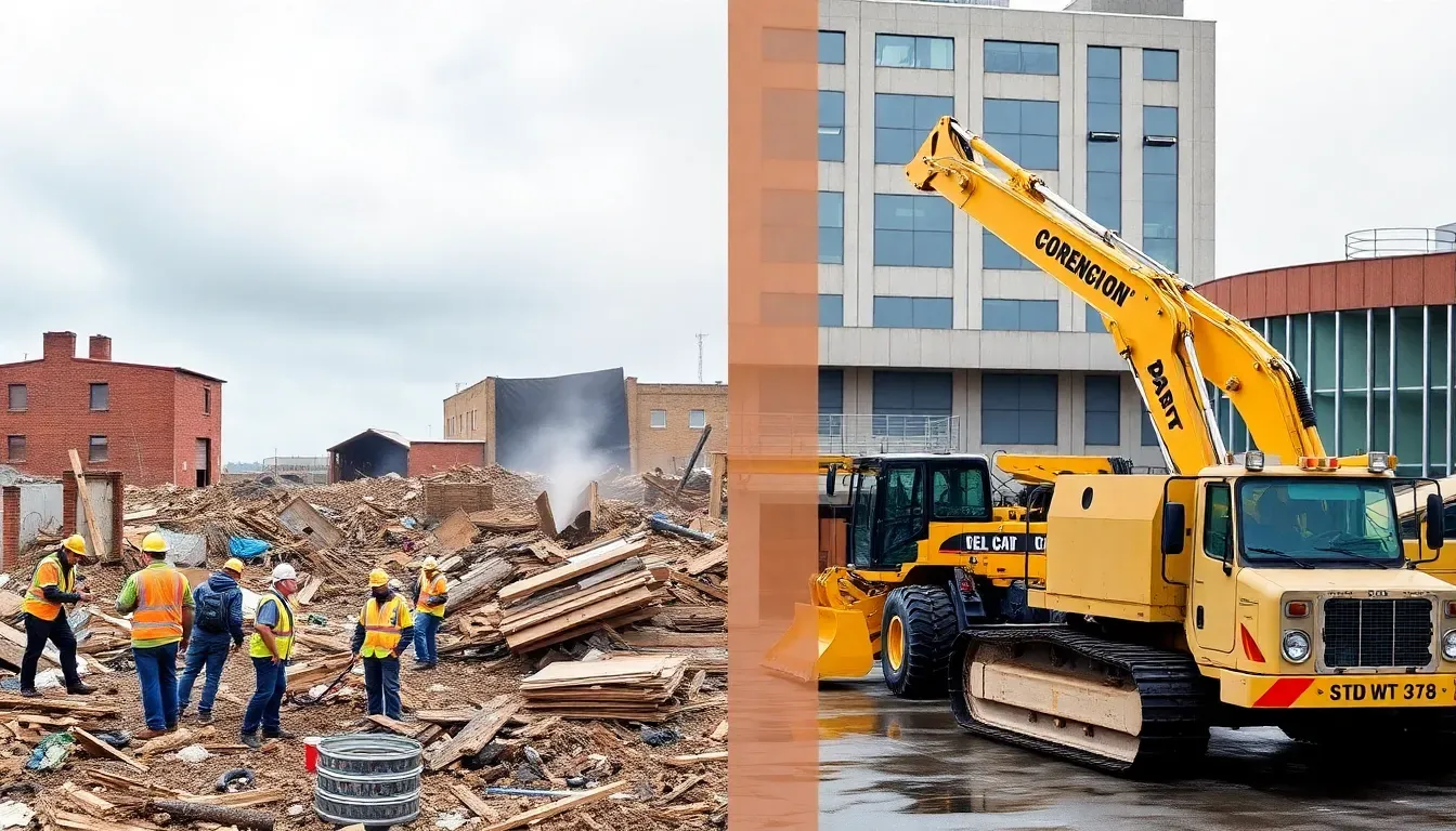 Vergleich: Chaotischer Rückbau vs. organisierter Rückbau