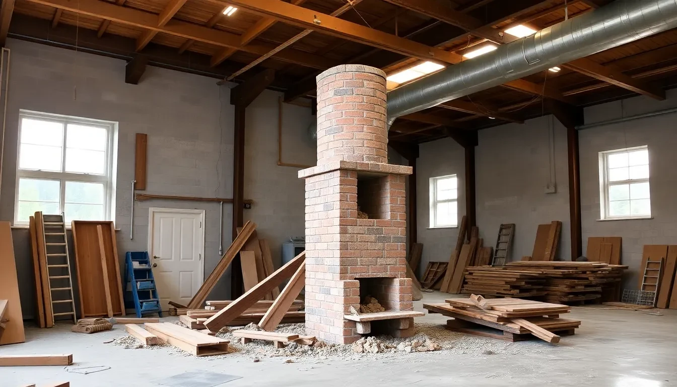 Professioneller Kaminrückbau