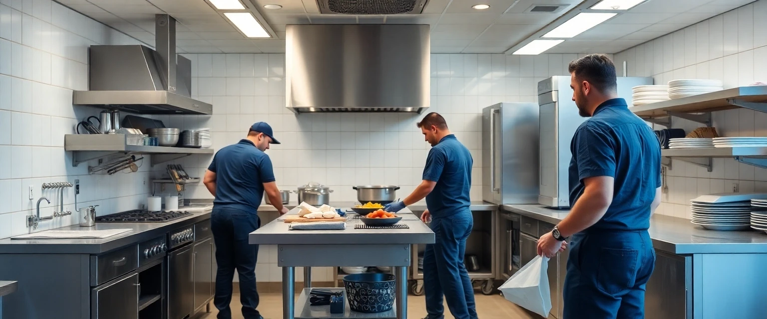 Professionelle Demontage einer Gewerbeküche in der Schweiz