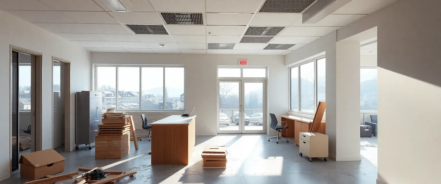 Rohbau einer Arztpraxis in der Schweiz