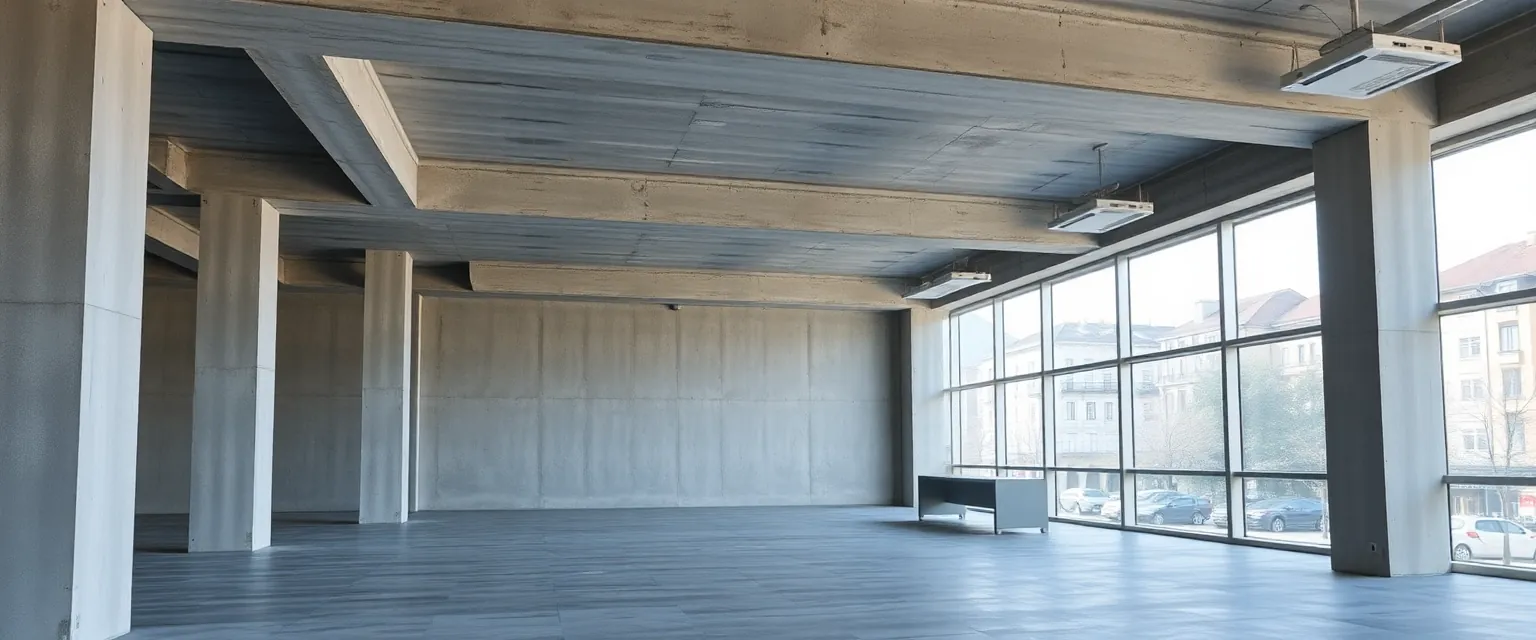 Rohbau von Büroflächen in der Schweiz