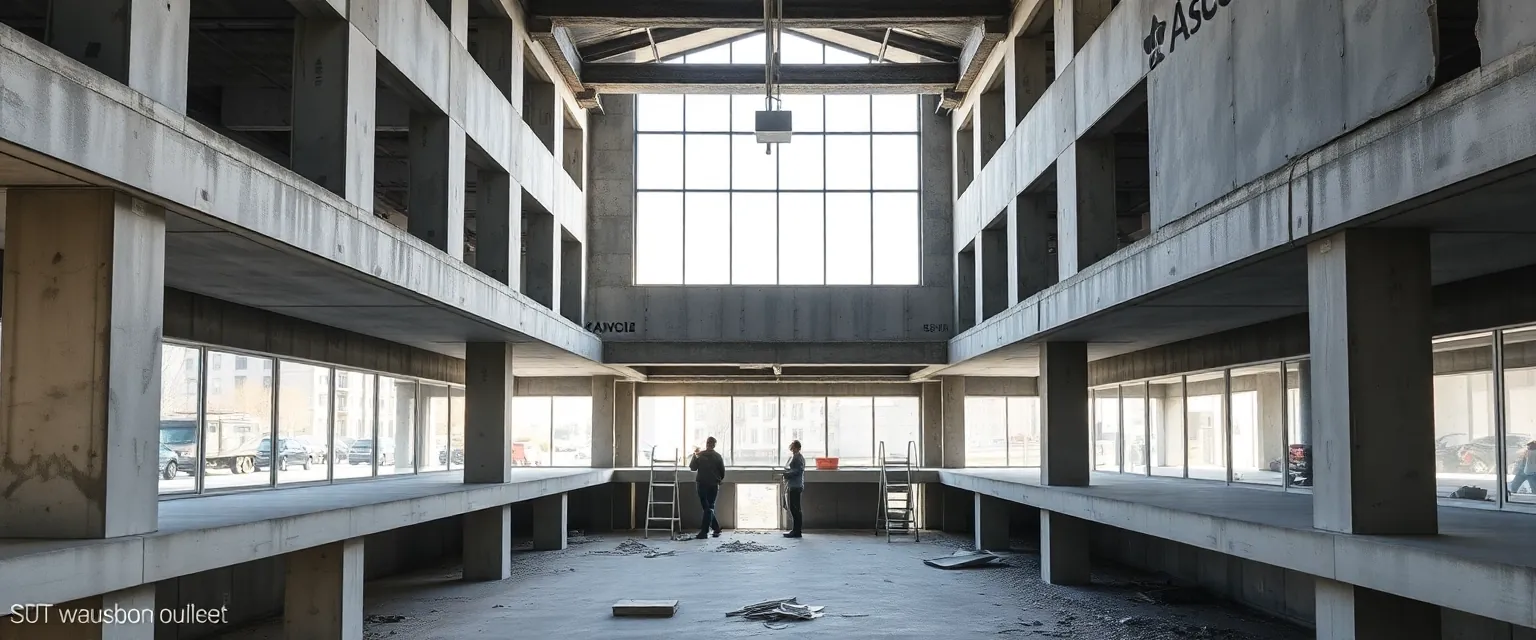 Professioneller Rückbau eines Gewerberaums bis zum Rohbauzustand in der Schweiz