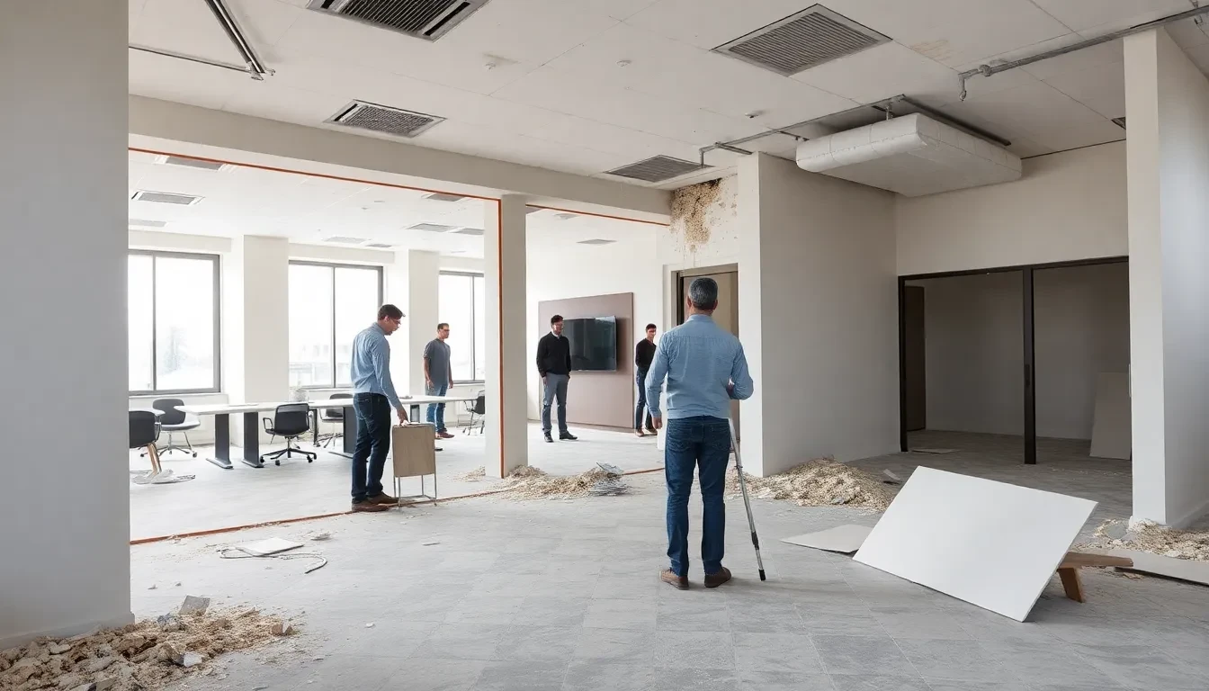 Gewerberückbau und Büroentkernung